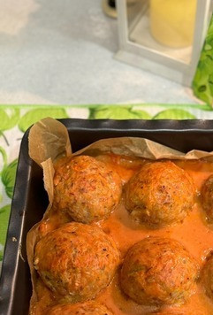 1. Этап. Гречаники с индейкой в соусе: Гречаники готовы