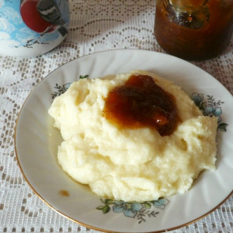 Густая манная каша