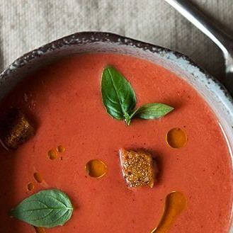 Клубничный гаспачо