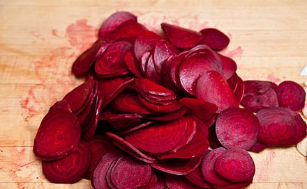 1. Этап. Свекла маринованная на зиму: Должна получиться вот такая картина.