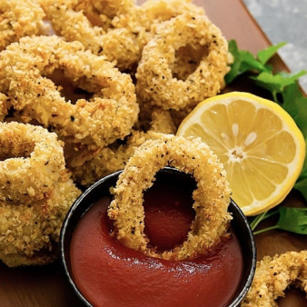 Кальмар в духовке