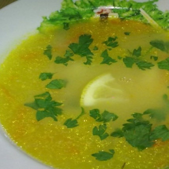 Простой суп из курицы