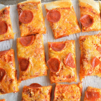 Бездрожжевое тесто на пиццу