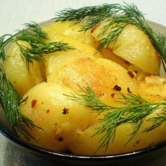 Картофель в рукаве для запекания