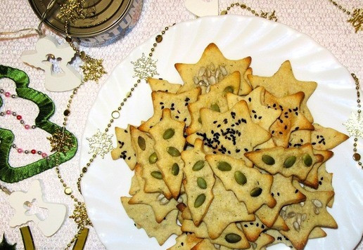 1. Этап. Картофельные крекеры с тунцом Новогодний хруст: Приятного аппетита!