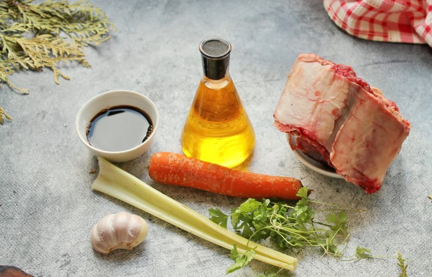 1. Этап. Ребра Кальби в духовке: Подготовьте все необходимые ингредиенты для приготовления ребер 