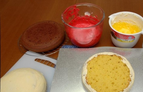 1. Этап. Торт Гамбургер: 1. Рецепт приготовления торта 