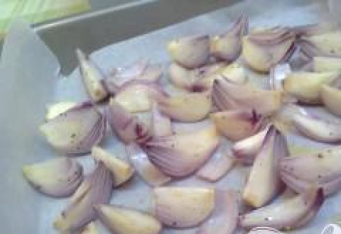 1. Этап. Арабский сэндвич: Перемешать, выложить на противень, запекать в течении 10-15 минут.