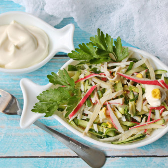 Салат Морской волк