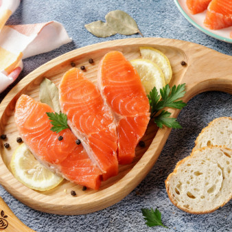 Слабосолёная форель в домашних условиях