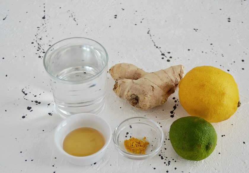 1. Этап. Напиток для похудения: Подготовьте все ингредиенты.