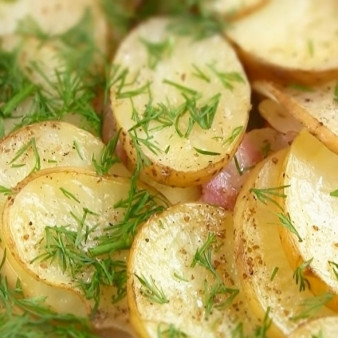 Вкусная картошка по-украински в духовке