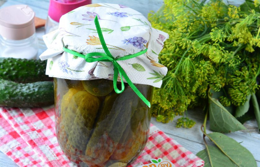 1. Этап. Маринованные огурцы Детские: Готовые 