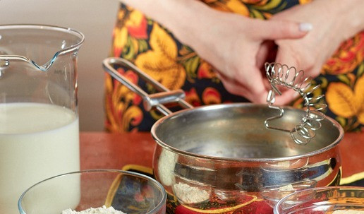 1. Этап. Капуста Бешамель: Далее приготовить бешамель.