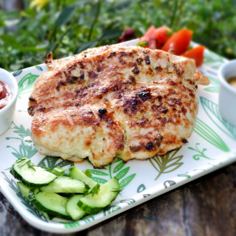 Куриная грудка на мангале