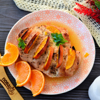 Индейка с мандаринами