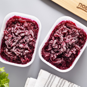 Замороженная тертая свекла