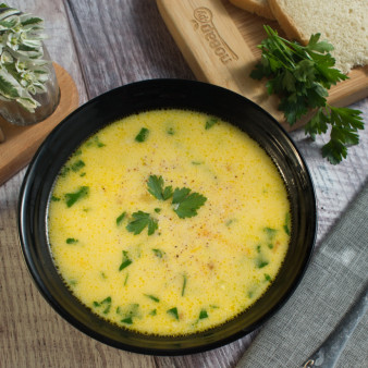 Гречневый суп Сливочный