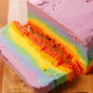 Rainbow Ice Cream Cake