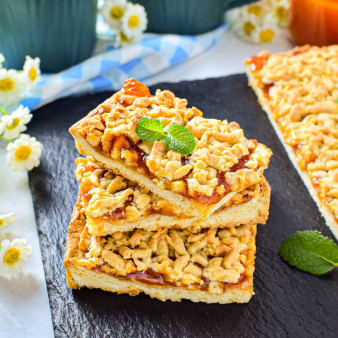 Венский пирог с вареньем