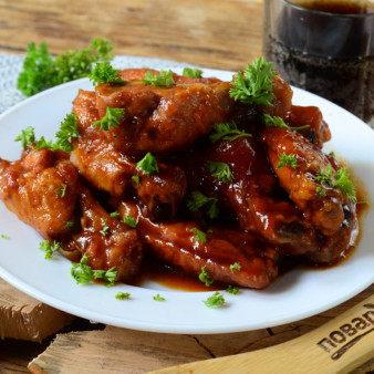 Куриные крылышки в Кока-коле