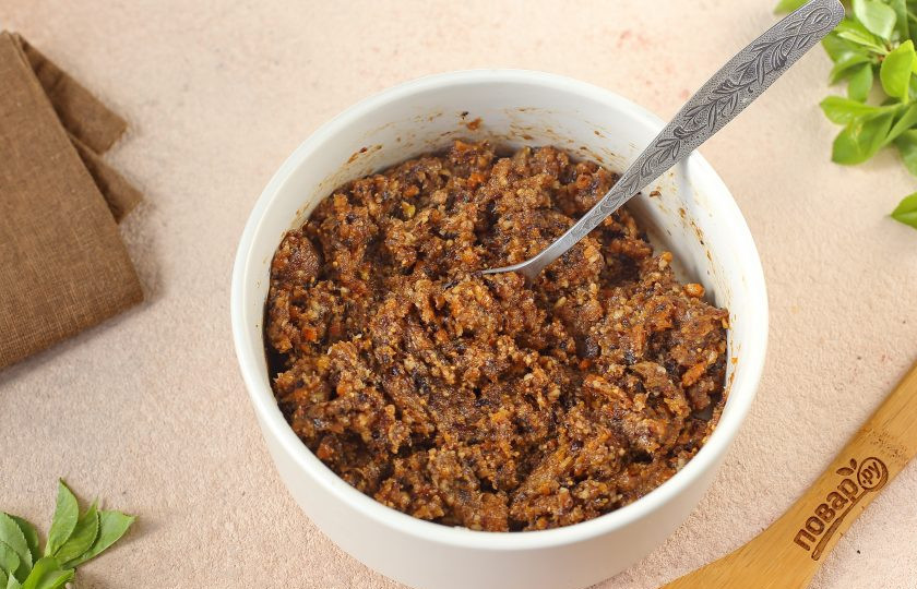 1. Этап. Паста Гиппократа с лимоном: Хорошо все перемешайте. Паста 