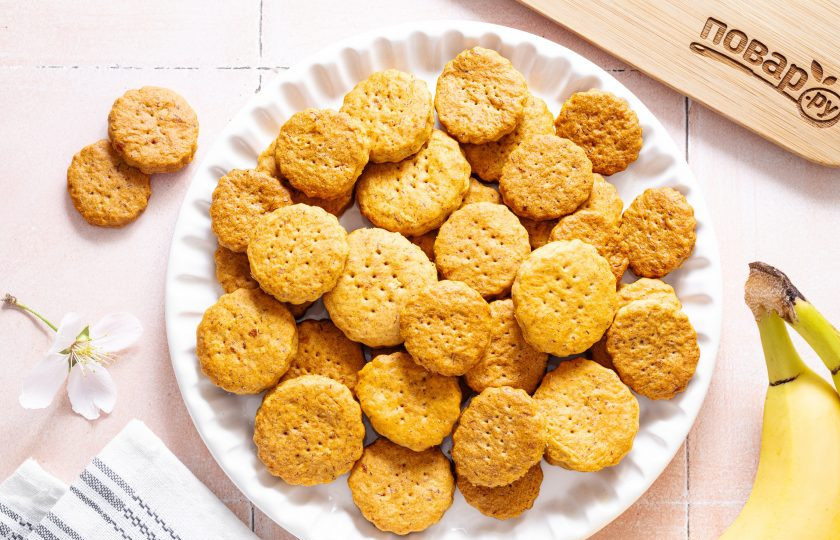 1. Этап. Банановые крекеры: Банановые крекеры готовы, приятного вам аппетита!