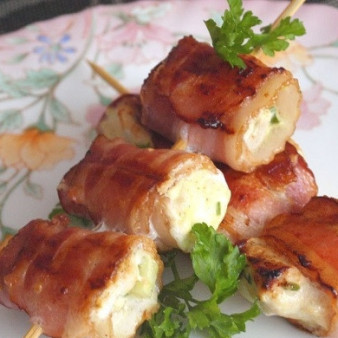 Куриный шашлык в сметане