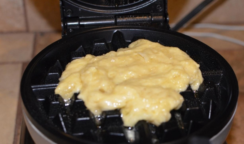 1. Этап. Бельгийские вафли: Через 20 минут можно начинать выпекать вафли.