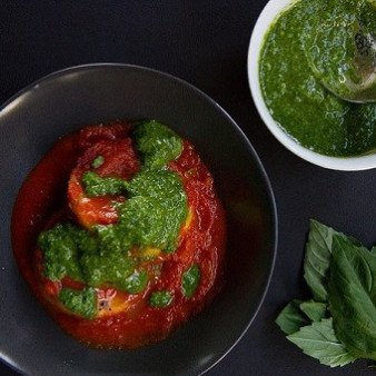 Томатная полента