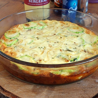 Фриттата с кабачками