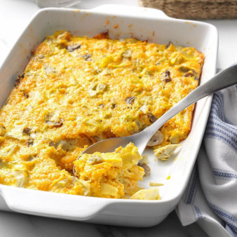 Artichoke Egg Casserole