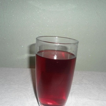Морс из вишни замороженной