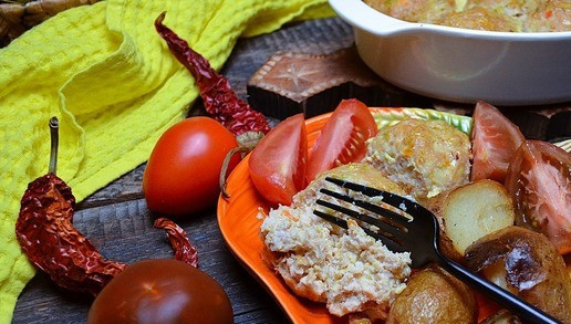 1. Этап. Биточки из индейки с овощами: Биточки сочные, хороши в горячем и в остывшем виде.