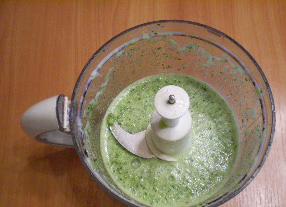 1. Этап. Зеленый коктейль с петрушкой: Коктейль готов!