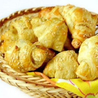 Круассаны с сыром