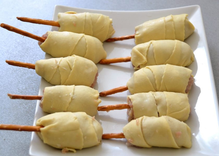 1. Этап. Ложные куриные ножки: Готовые 