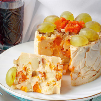 Сытный закусочный торт