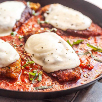 Skillet Chicken Parmesan