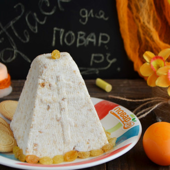 Ванильная пасха с печеньем