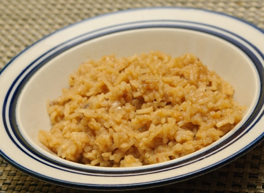 1. Этап. Ризотто вегетарианское: Ваше ризотто вегетарианское готово! Приятного аппетита.