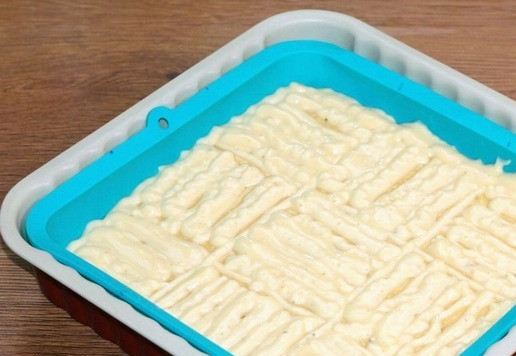 1. Этап. Пирог с кремом и мелкими ягодами: 13. Получилось 9 штук.