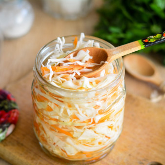 Квашеная капуста без рассола