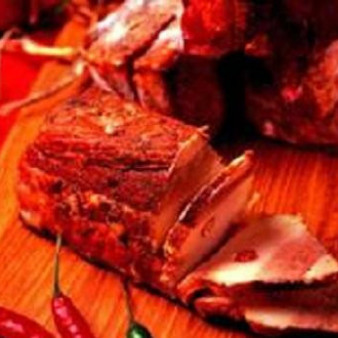 Сало в луковом маринаде