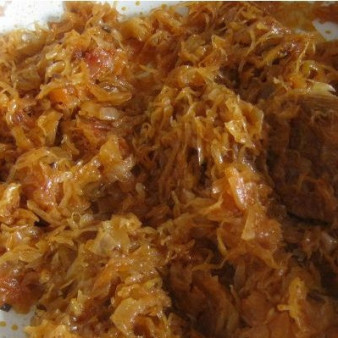Квашеная капуста тушеная