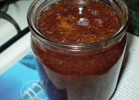 1. Этап. Желе из крыжовника в мультиварке: Готовое варенье перекладываем из мультиварки в удобную посуду и при помощи блендера измельчаем. Готовое желе из крыжовника перекладываем в стерилизованные банки и закрываем крышкой. Приятного аппетита!