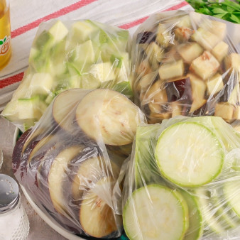 Заморозка кабачков и баклажанов на зиму