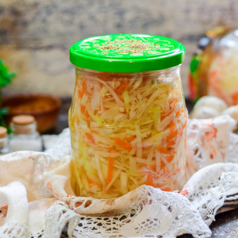 Квашеная капуста с тмином