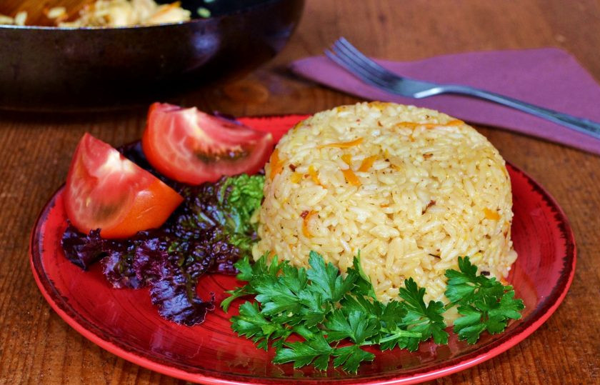 1. Этап. Плов за 30 минут в сковороде: Приятного аппетита!