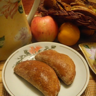 Диетические сочни с фруктовой начинкой